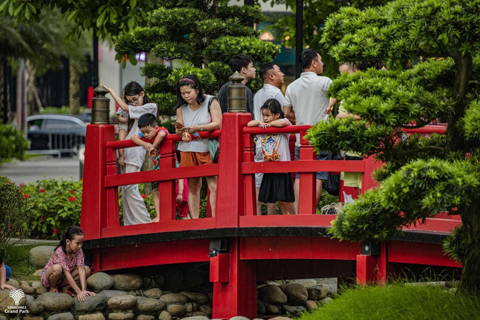 Vườn Nhật Origami 1 trong 7 cụm căn hộ tại Vinhomes GP